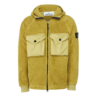STONE ISLAND Fleece Hoody Jacket 'Green' 751560134-V0098