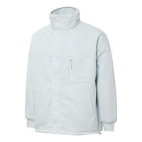 PUMA Mmq lamb's wool Reversible Stand Collar Jacket Couple Style Sky Blue 534744-62