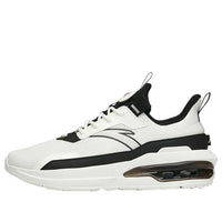 ANTA Life Series Sneakers Leather 'White Black Silver' 912228877-3