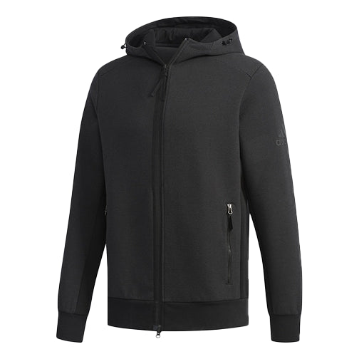 adidas Htt Double Knit Hooded Jacket Black DW4590