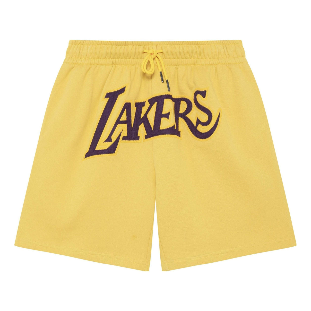 Mitchell & Ness x NBA Los Angeles Lakers Big Face Shorts 'Yellow' MNJYSSS23101-YELLOW