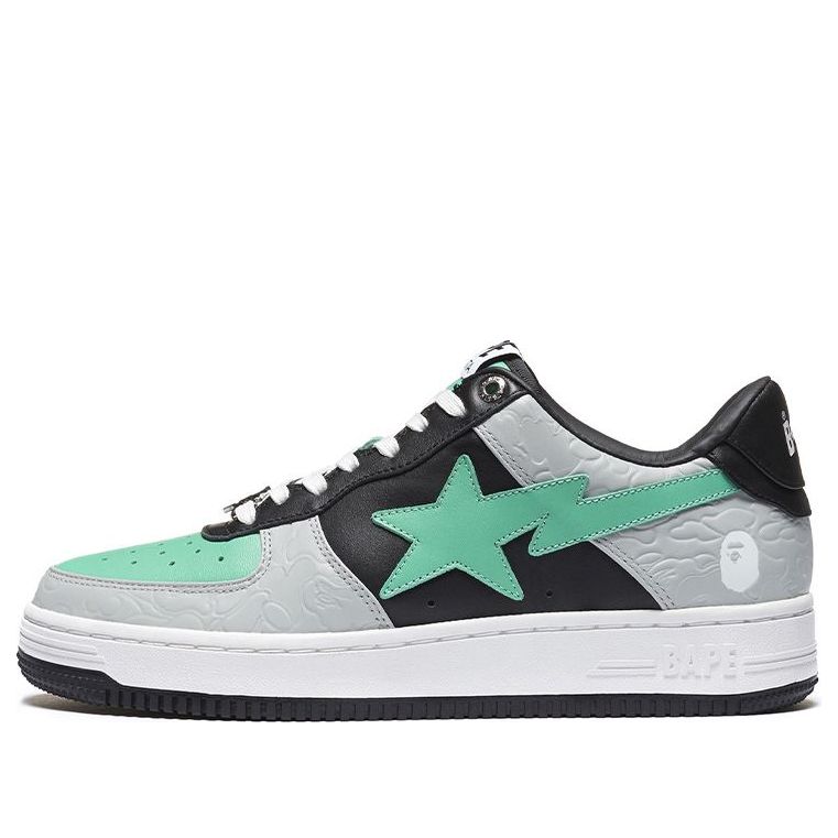 A BATHING APE Sta Grey Yellow 1H70-191-002