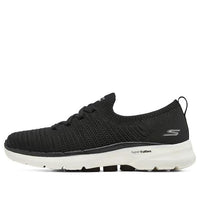 (WMNS) Skechers Go Walk 6 Low Top Black 124504-BKW