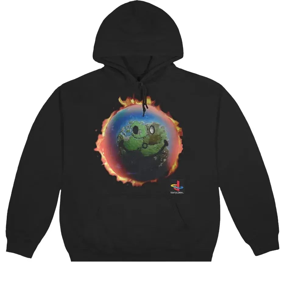 Travis Scott Cactus Jack x PlayStation World Hoodie 'Black' CJFN-HS46