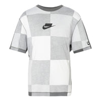 Nike Printed Short Sleeve TEE Men White/Grey Whitegray CJ5074-068