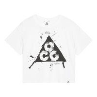 (WMNS) Nike ACG ACG Dri-FIT ADV T-Shirt 'White black' FN1901-121