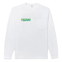 NOAH Shock Long Sleeve T-shirt 'White' PTO022SS23WHT