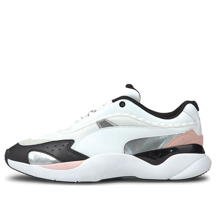 (WMNS) PUMA Lia FS Low White/Black/Silver 373441-01