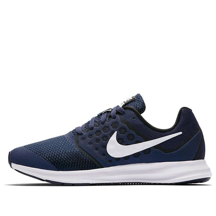 (GS) Nike Downshifter 7 'Dark  Blueblack Black' 869969-400