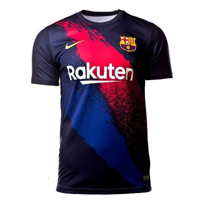Nike FC Barcelona Striped Jerseys 'Red Navy Blue' AO7531-452