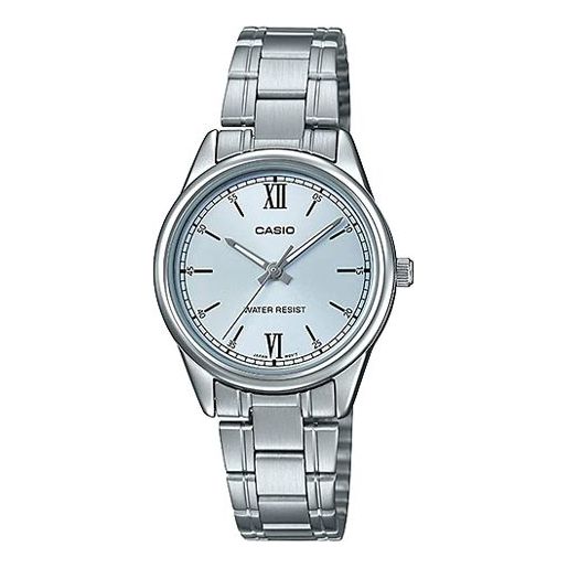 CASIO Quartz Waterproof Silver Analog LTP-V005D-2B3