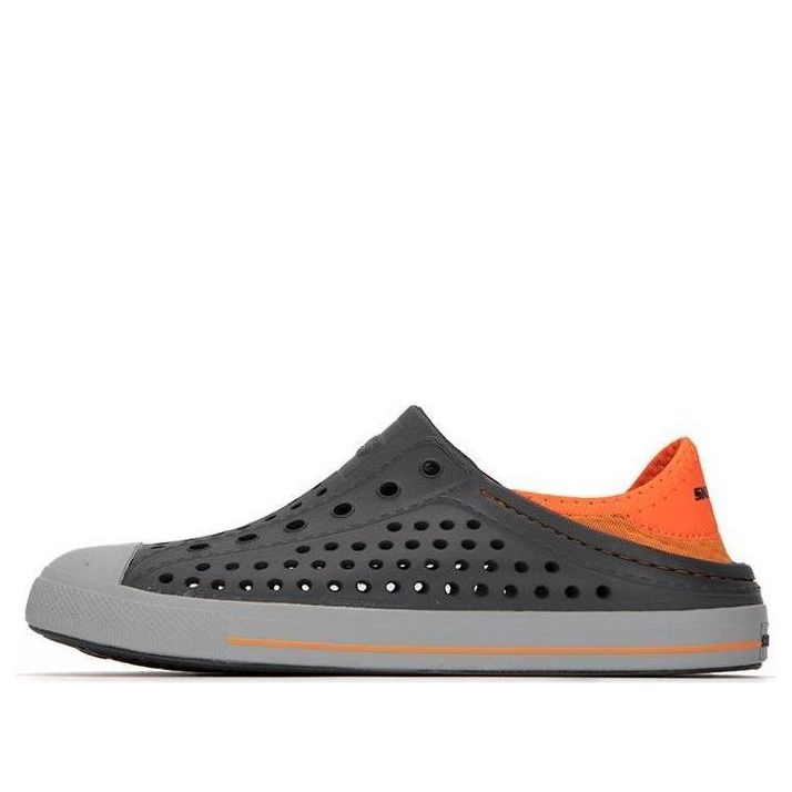 (GS) Skechers Guzman Steps Slip-Ons 'Grey Orange' 91995L-CCOR