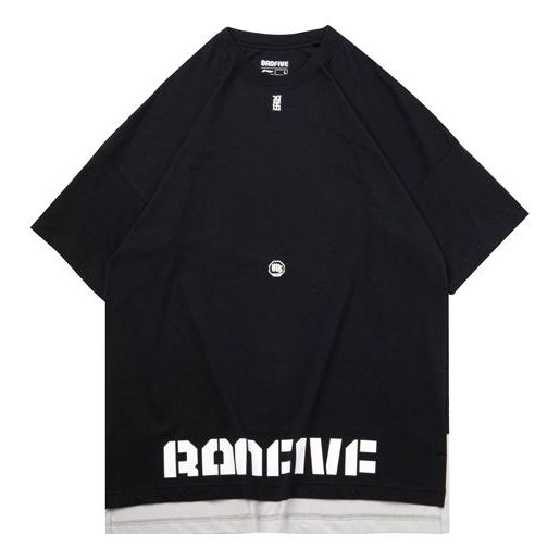 Li-Ning BadFive Hoops Graphic T-shirt 'Black' AHSQ231-2