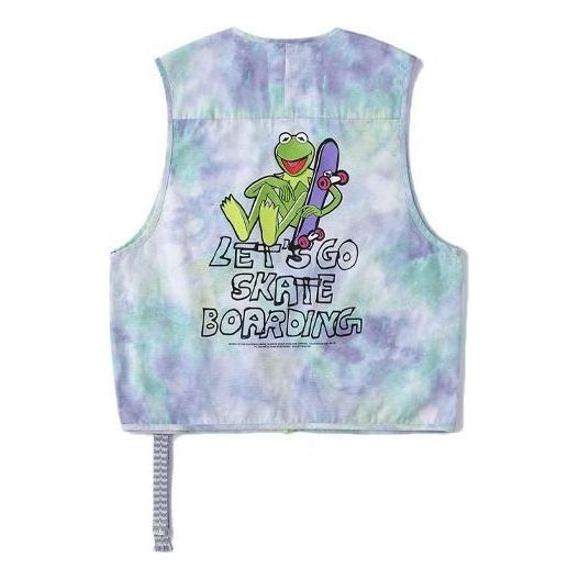 Li-Ning x Disney Graphic Print Vest 'Blue Purple Green' AMDR051-1