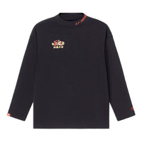 Li-Ning Sports Stylish Series Gold Embroidered Pullover 'Black' AHSS051-2