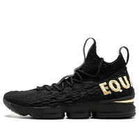 Nike LeBron 15 'Equality Black Gold' 897648-007