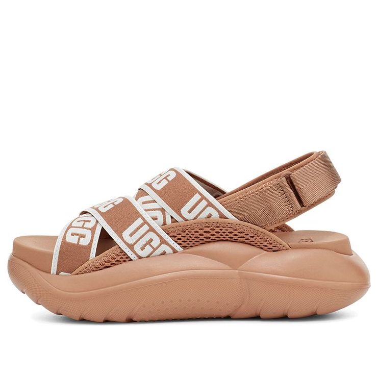 (WMNS) UGG LA Cloud Collection Sports sandals 'Brown' 1110090-PUTT