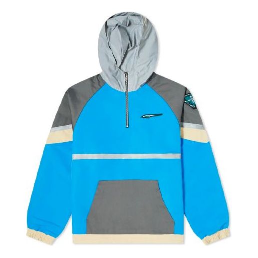PUMA X Rhude Crossover Hz Jacket Racing Half Zipper Colorblock 596755-41