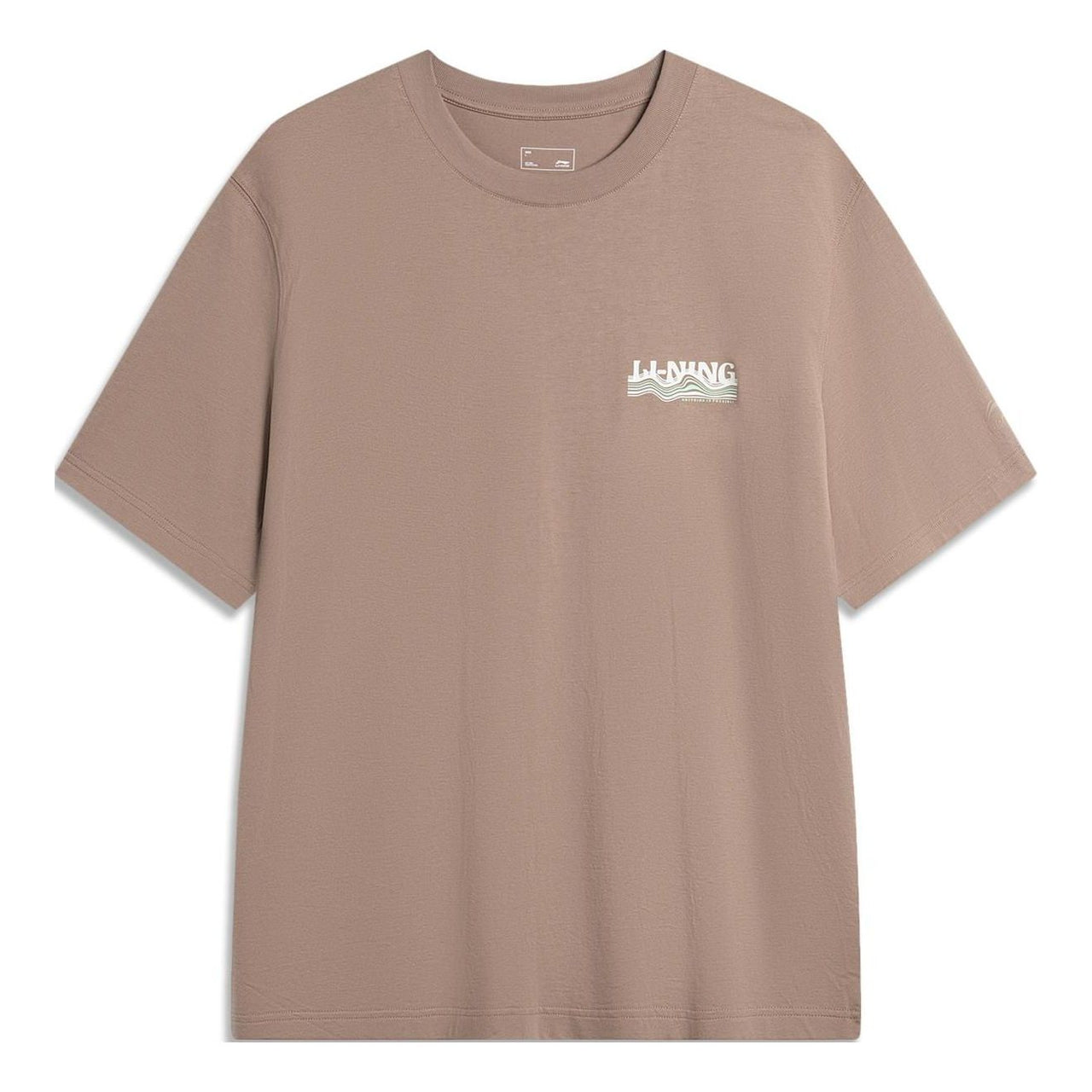 Li-Ning Graphic T-shirt 'Light Brown' AHSU301-5