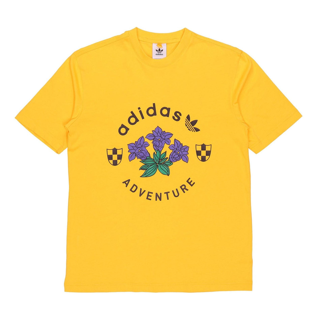 adidas originals adventure T-shirt 'Yellow' GD5607