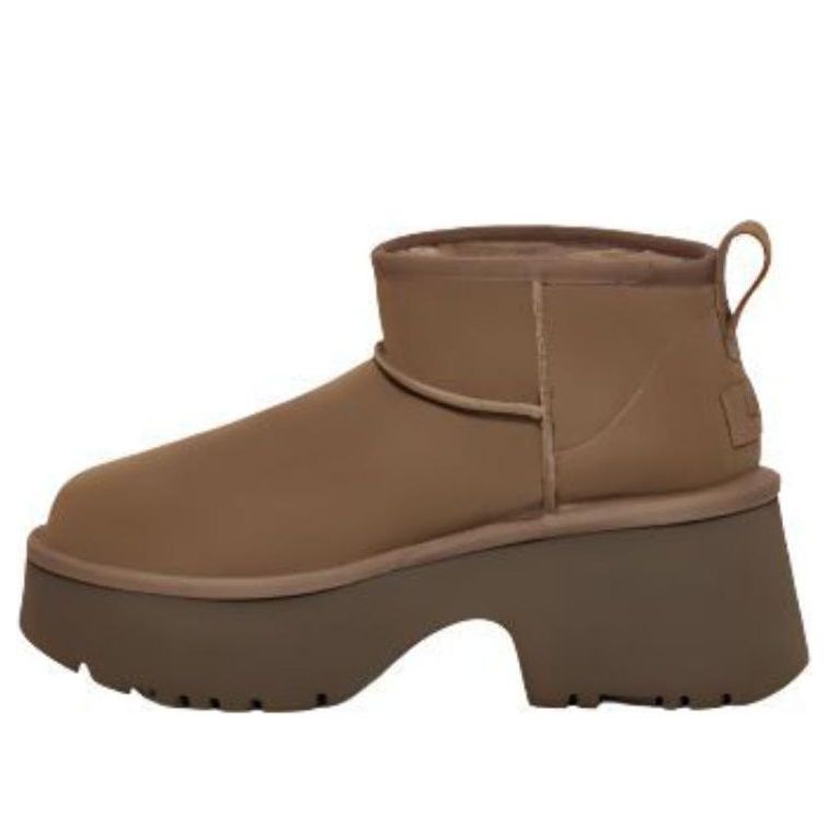 (WMNS) UGG Classic Ultra Mini New Heights 'Hickory' 1158311-HCK