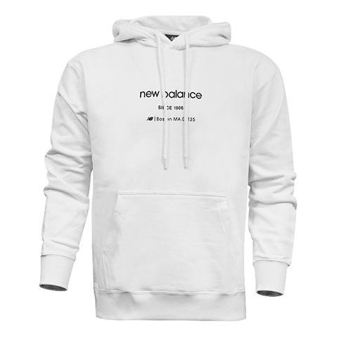 New Balance Casual Lifestyle Hoodie 'White' NCA4E023-IV