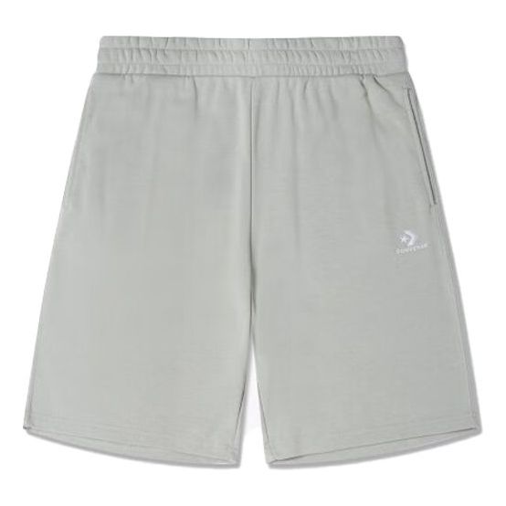 Converse Go-To Embroidered Star Chevron Standard-Fit Fleece Short 'Grey' 10023875-A13