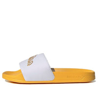 (WMNS) adidas Adilette Slide 'White Gold Metallic' GZ5931