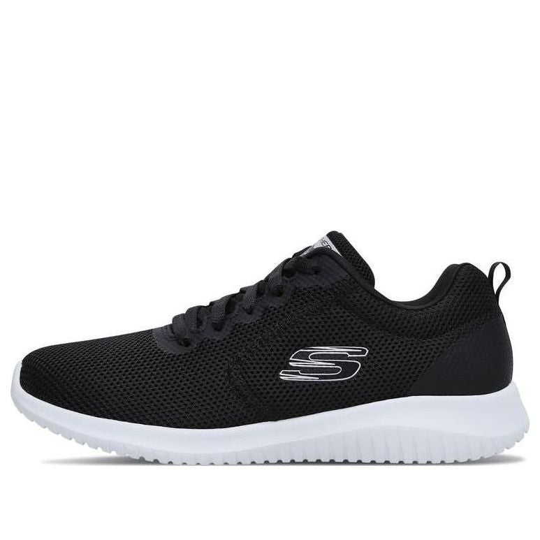 (WMNS) Skechers Ultra Flex-Free Spirit Sneaker 'Black' 12846-BKW