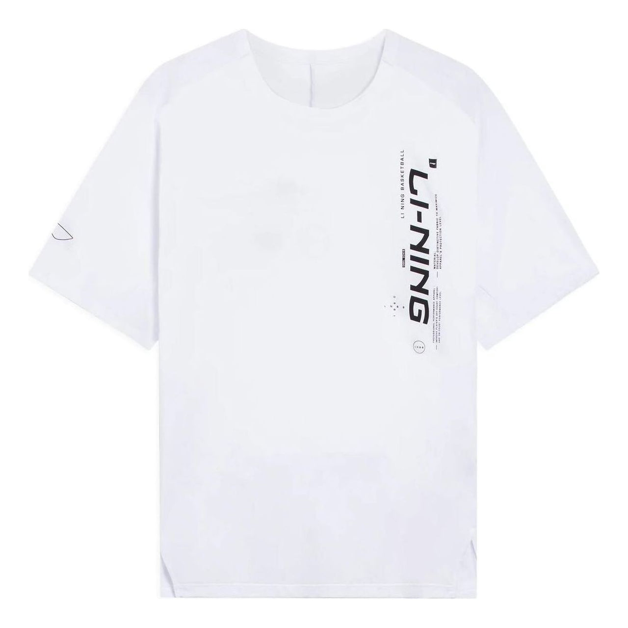 Li-Ning Hoops Graphic T-shirt 'White' ATSS363-3