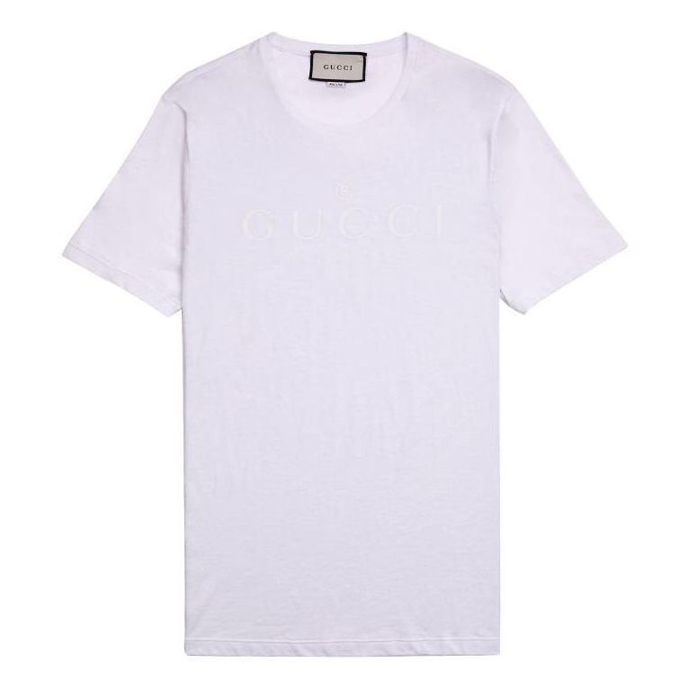 Gucci Classic Logo T-shirt 'White' 441685-X3A80-9000