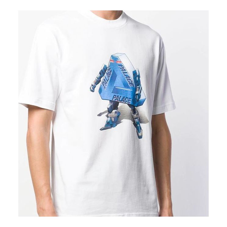 PALACE Unisex Tokyo Store Opening Tri-Ferg Printing White P15TS214