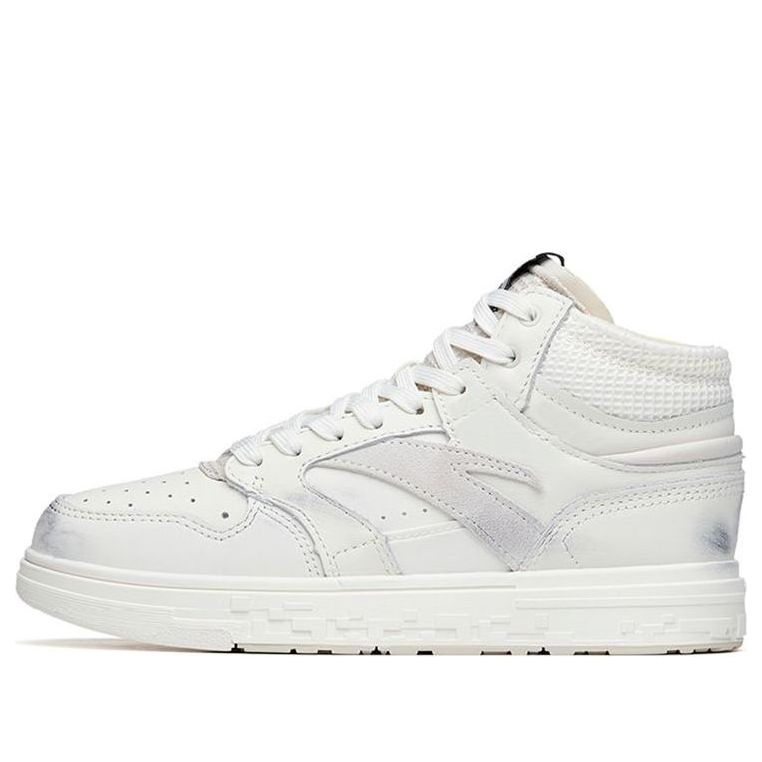 (WMNS) ANTA Streetball Mid 'White Grey' 122218052-2