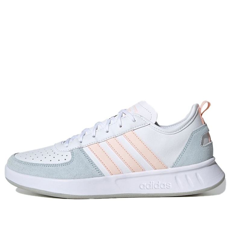 (WMNS) adidas Court80s White/Blue FV9598