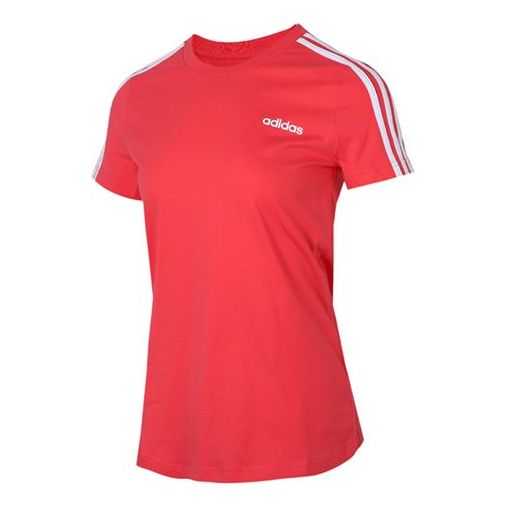 (WMNS) adidas Cotton Sports Short Sleeve Pink FM6431