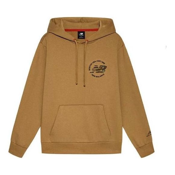 New Balance CNY Logo Hoodie 'Tan' AMT21351-INC