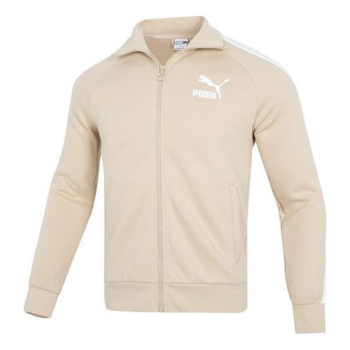PUMA Iconic T7 Track Jacket DK 'Beige White' 531377-67