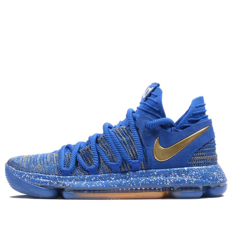 Nike Zoom KD 10 EP 'Racer Blue Metallic Gold' 897816-401