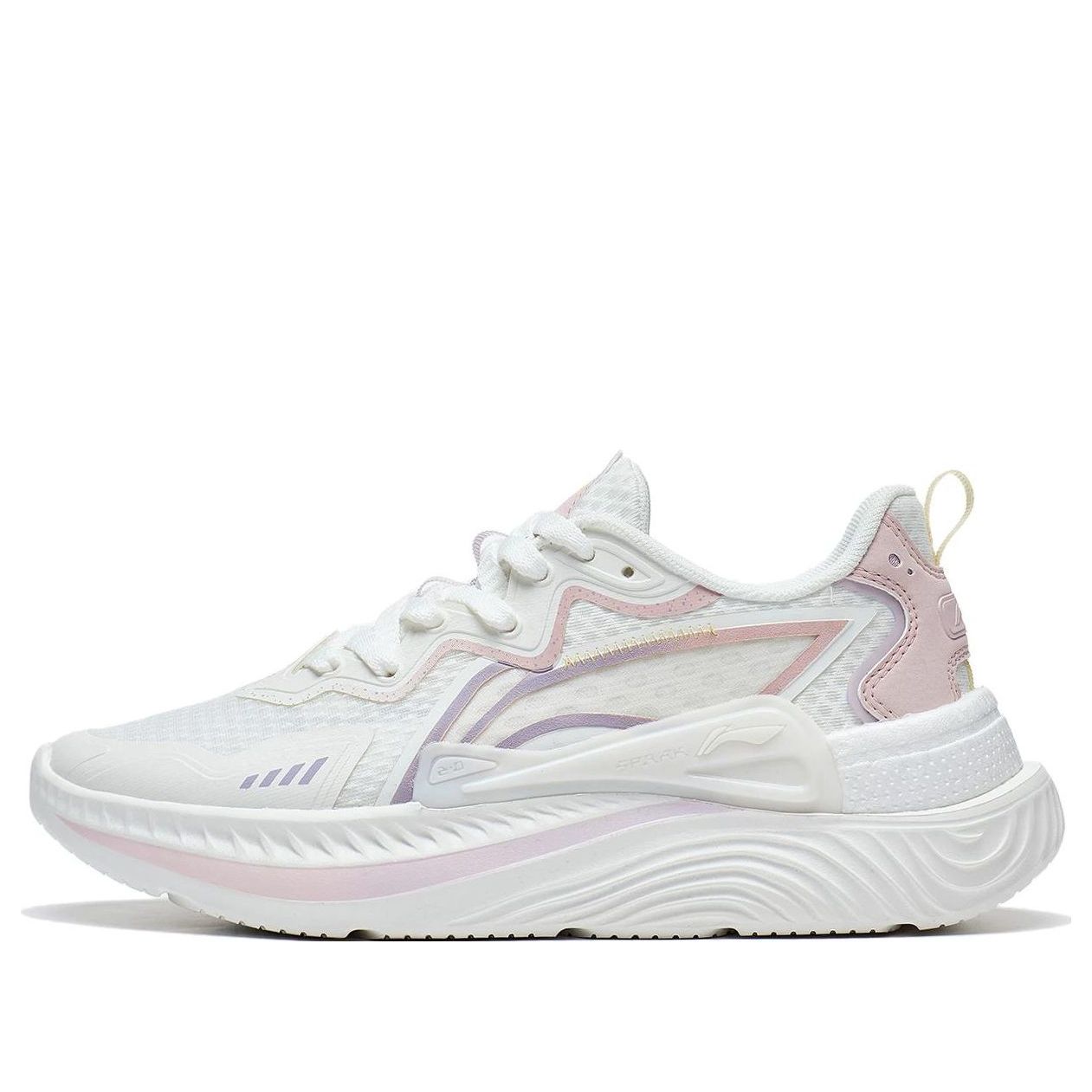 (WMNS) Li-Ning Qingyou 'White Pink' AGLT058-4