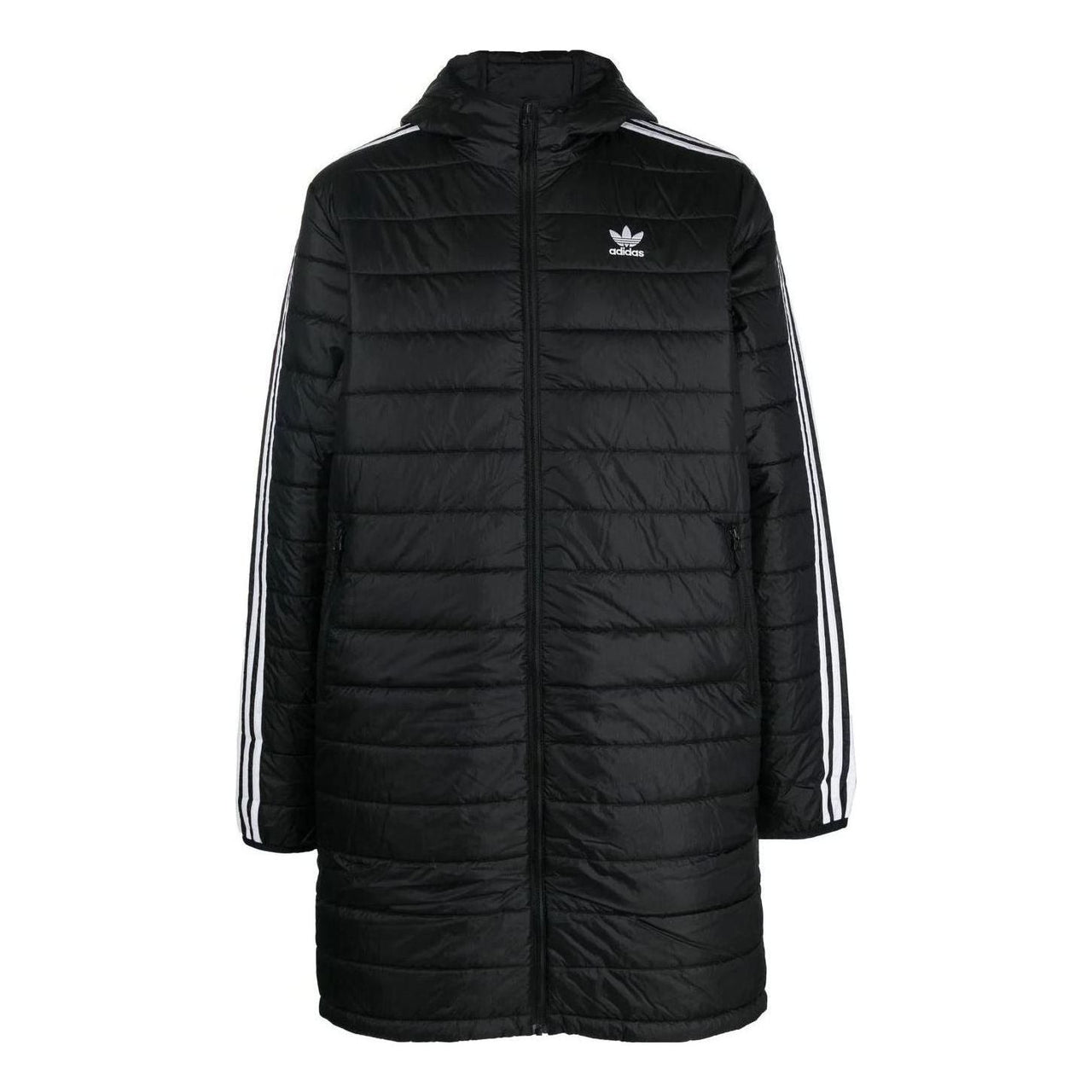 adidas originals Padded Hooded Coat 'Black' HM2461