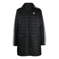 adidas originals Padded Hooded Coat 'Black' HM2461
