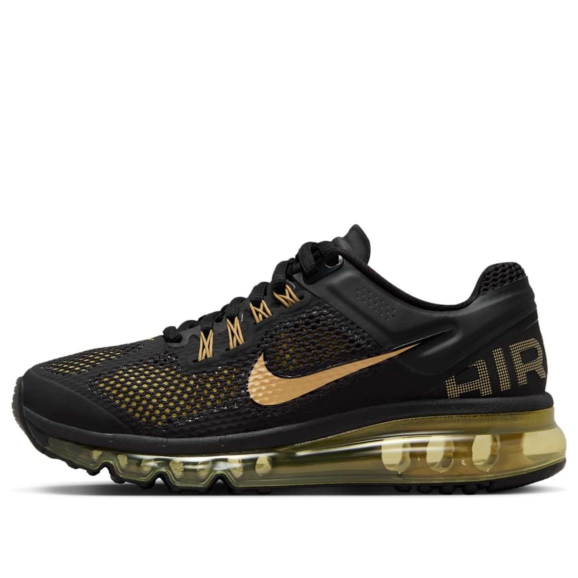 (GS) Nike Air Max 2013 'Black Infinite Gold' 555426-005