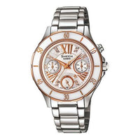 CASIO Waterproof Sports SHEEN Sapphire Crystal Gold Analog SHE-3505SG-7AU