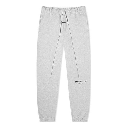 Fear of God Essentials FW19 Sweatpants 'Light Heather Grey' FOG-FW19-35
