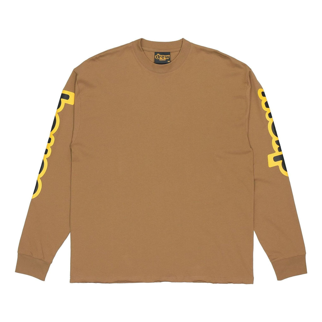 Drew House Long Sleeve Hug T-shirt 'Brown' DR-SS21-85