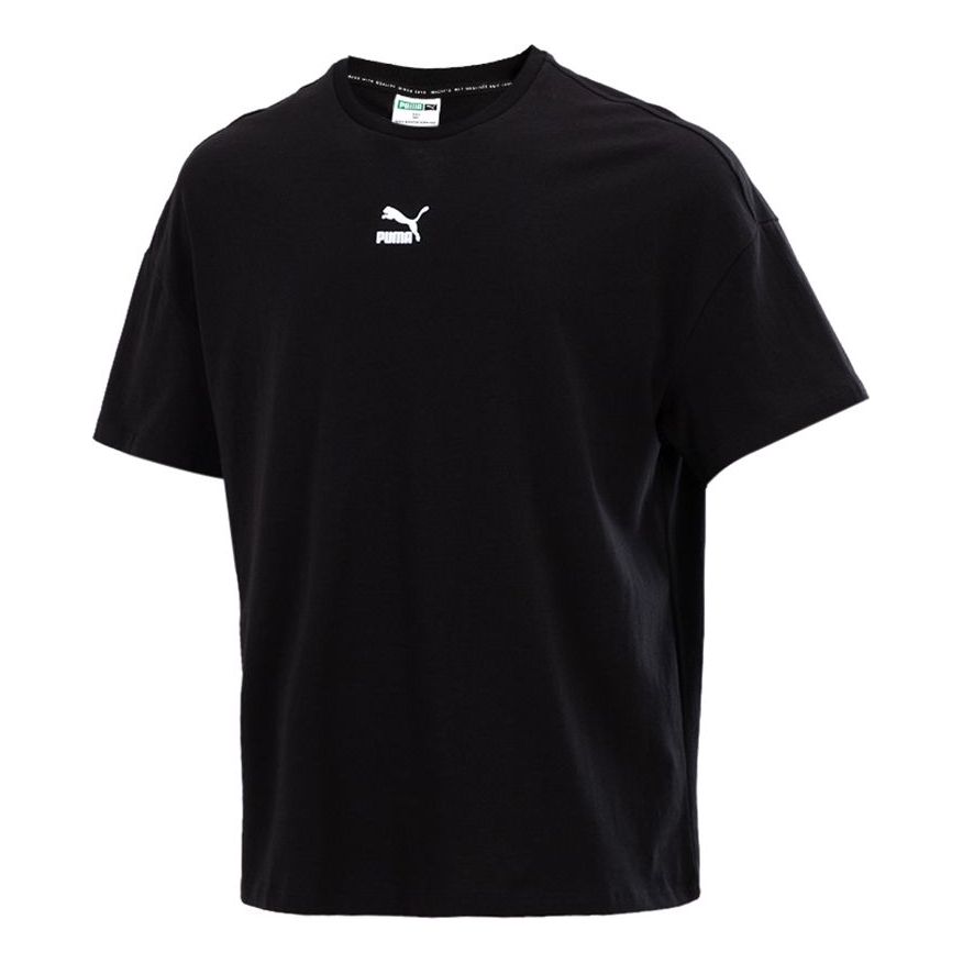 PUMA Sport Running TrainingWork OutFast DringBreathable Fabric Round NeckShort Sleeve Black 533100-01
