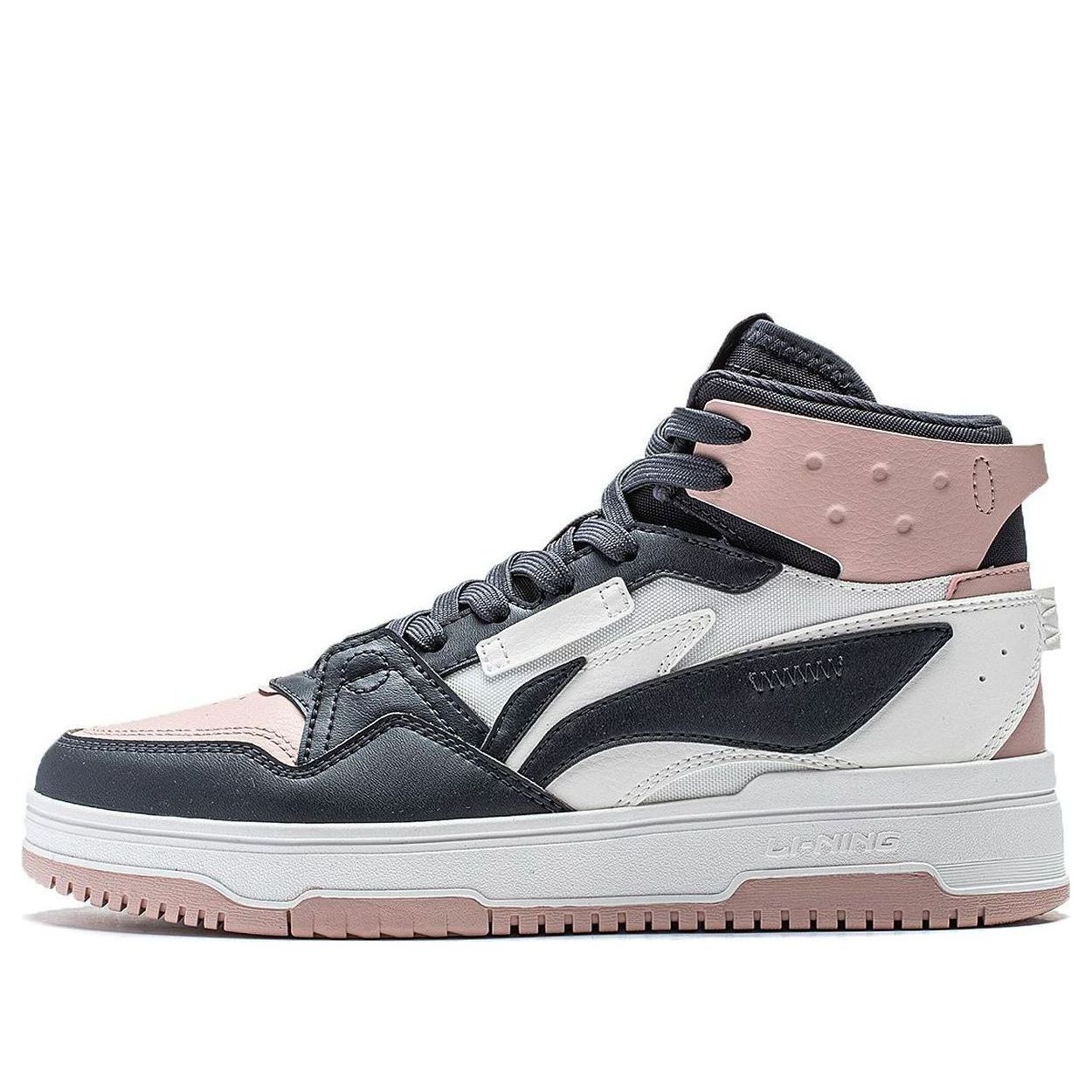 (WMNS) Li-Ning San Yuan 2.0 High 'Dark Blue Pink' AGCT346-5