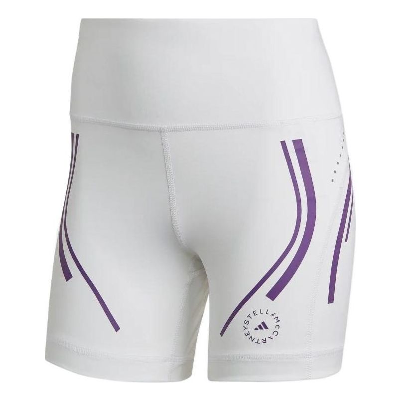 (WMNS) adidas by Stella McCartney Truepace Short Tight 'White Purple' HG6852