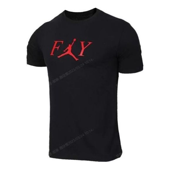 Air Jordan Fly T-shirt 'Black' AT8933-010