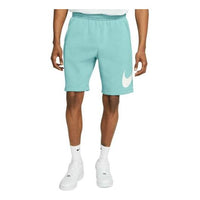 Men's Nike Logo Drawstring Athleisure Casual Sports Shorts Blue BV2721-382